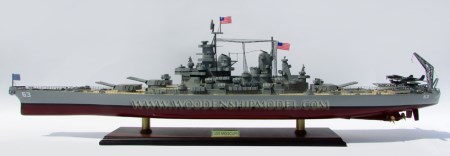 USS Missouri Ship Model